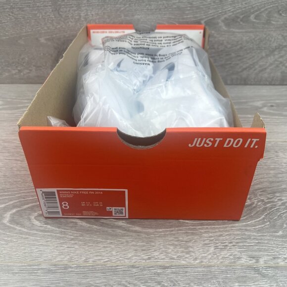 Nike Free RN 2018 Women's Running Shoes Size 8 White NEW - Picture 13 of 14